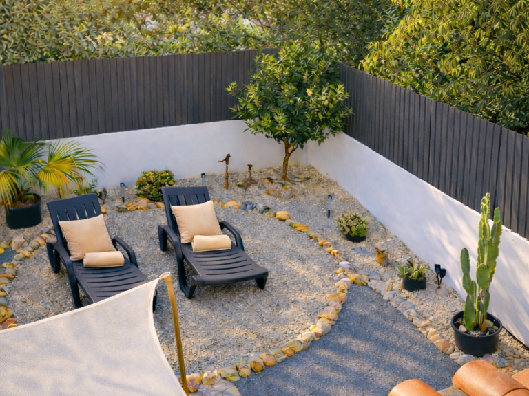 Gartenterrasse EG Blick